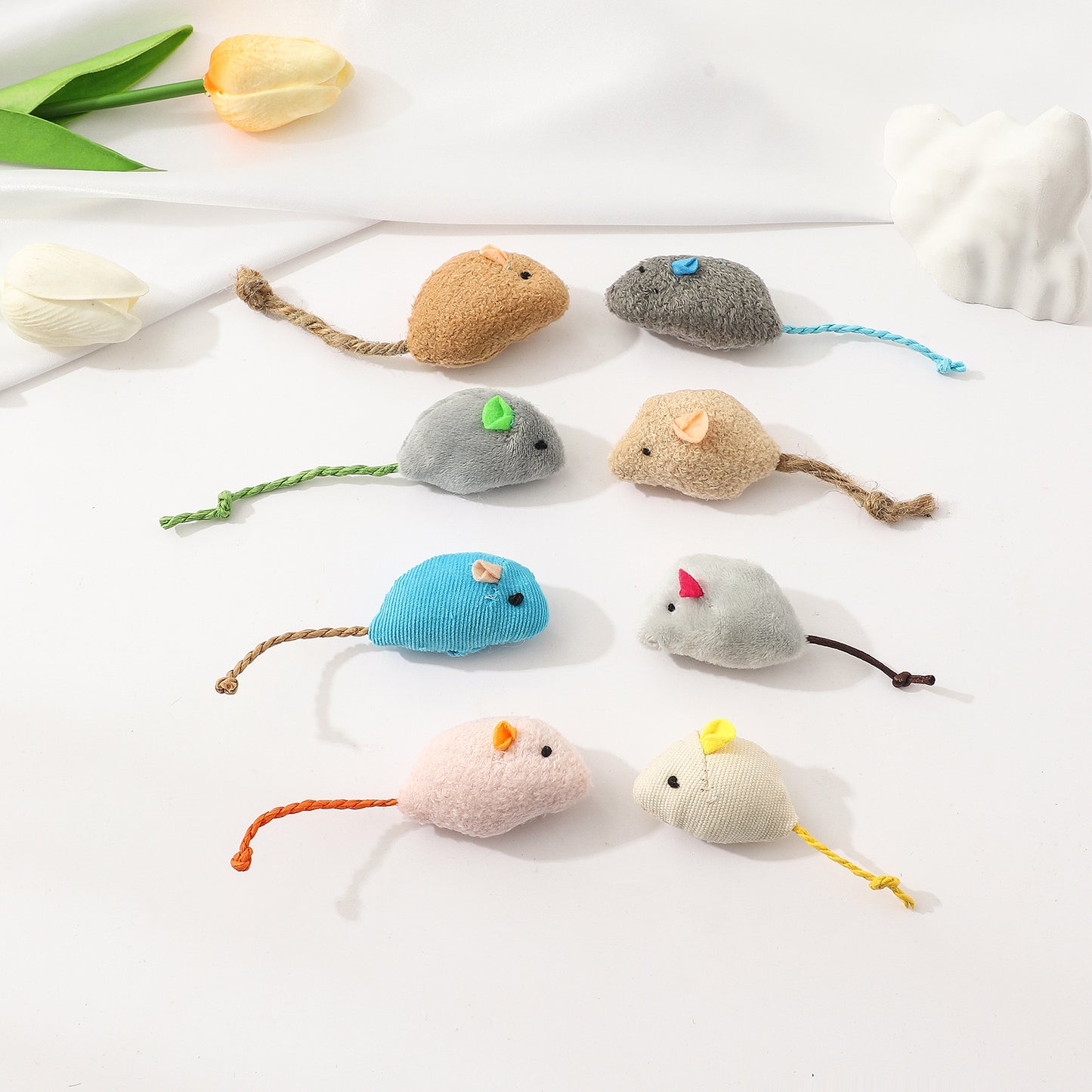 Cat Plush Toy Mice