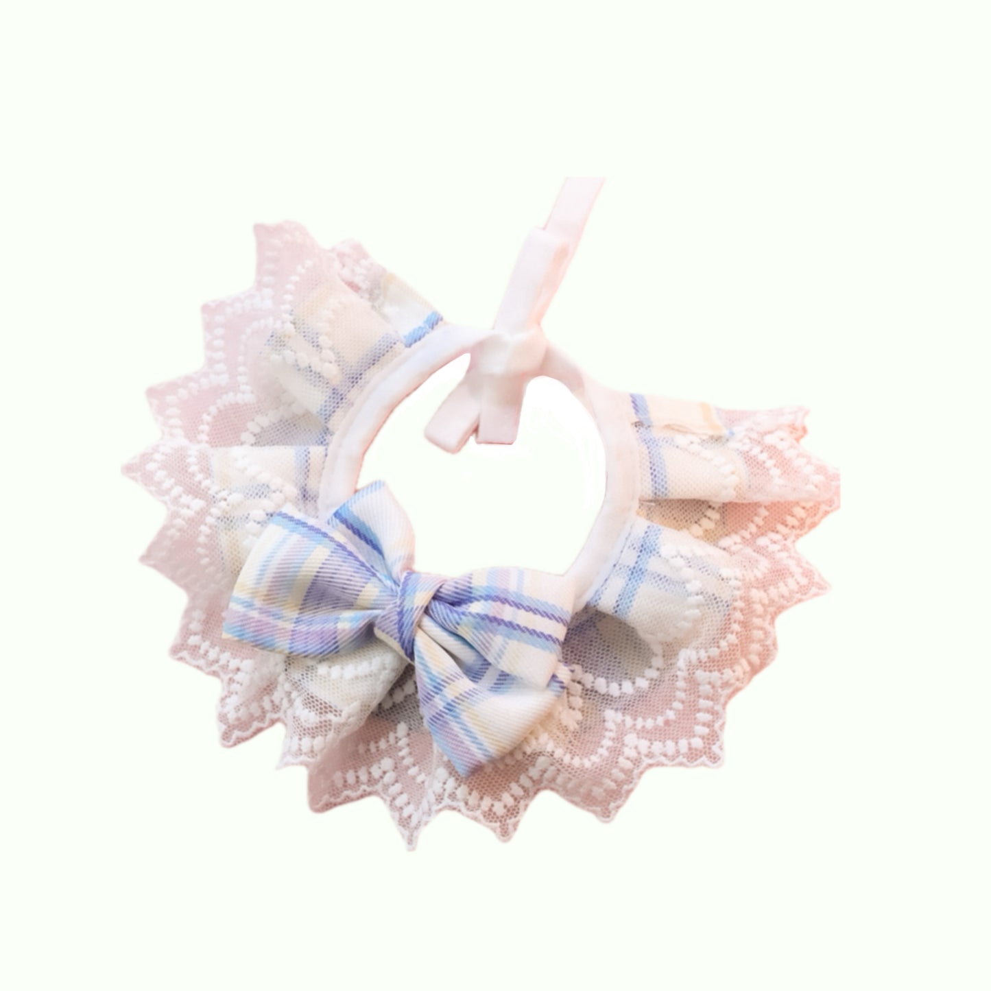 Cat Princess Bow Lace Collar