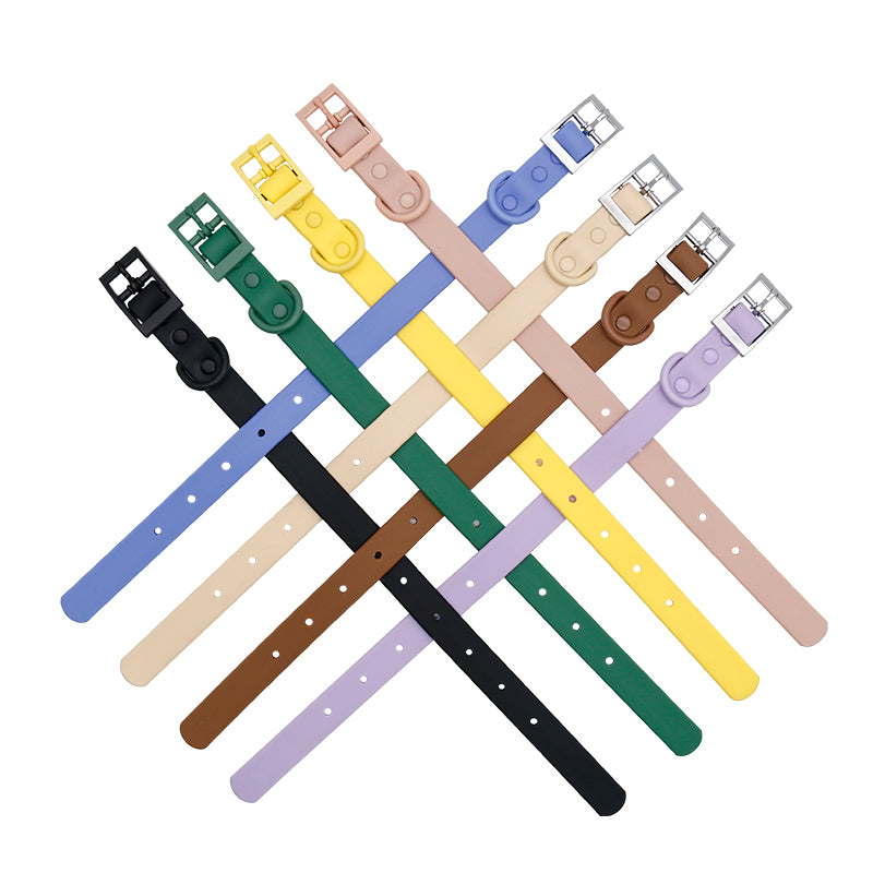 Dog Waterproof PVC Collar - Violet