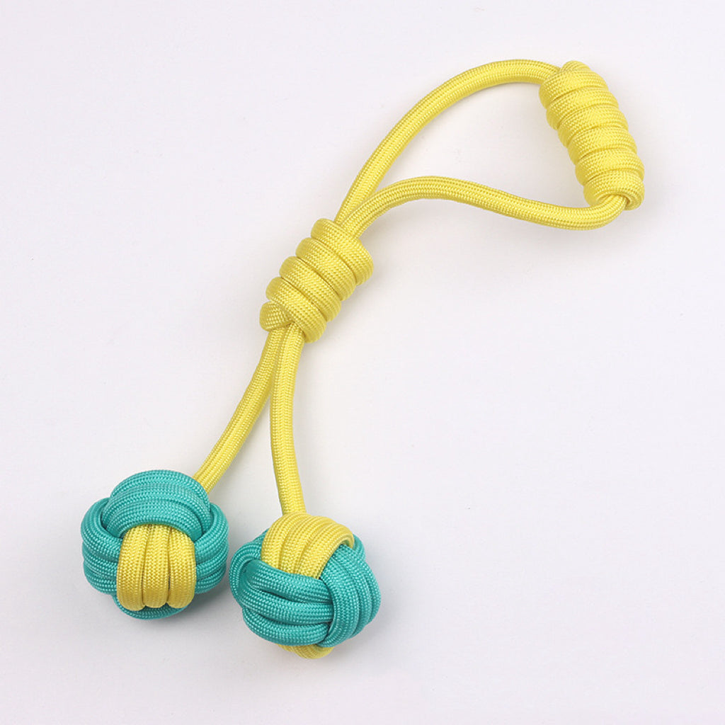Dog Rope Toy Ball - Duo Ball