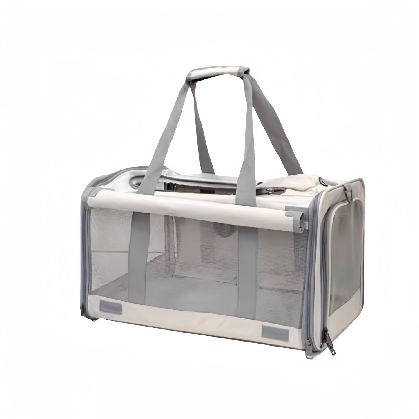 Pet Foldable Carrier Bag - Grey
