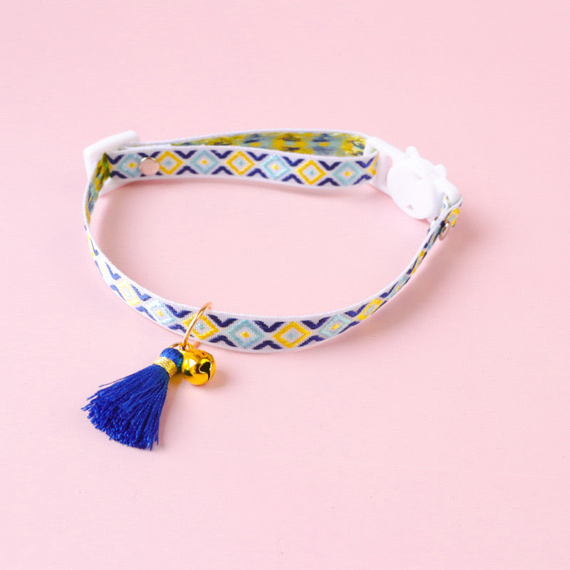 Cat Bohemia Woven Collar