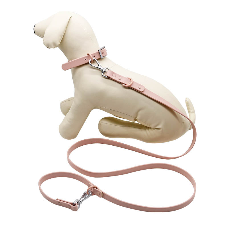 Dog Matte Colour Waterproof PVC Leash (Available in 5 colours)