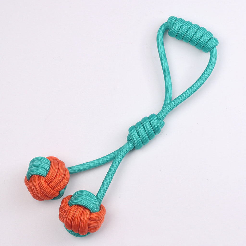 Dog Rope Toy Ball - Duo Ball
