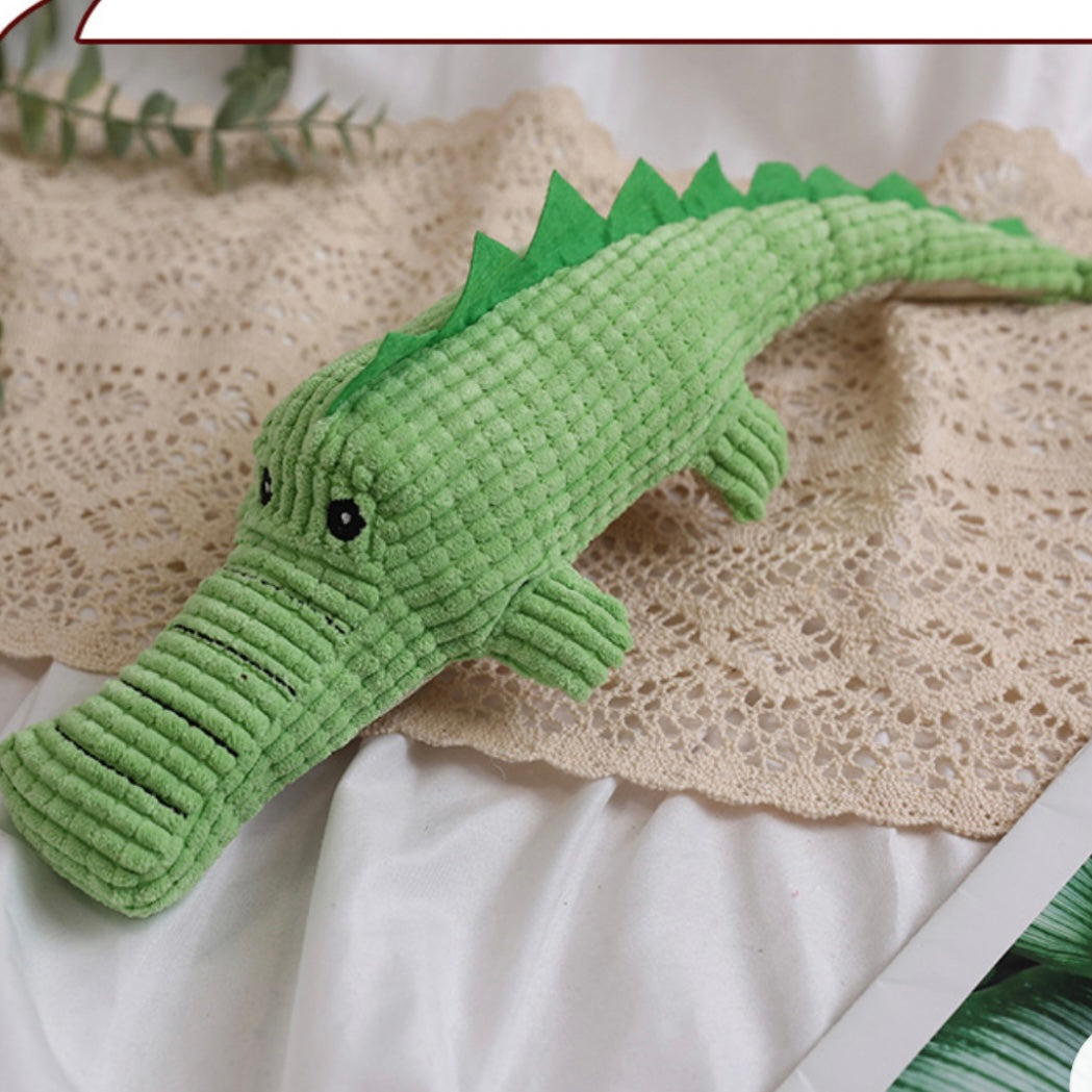 Dog Soft Plush Toy - Alligator