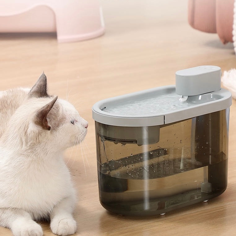 Pet Automatic Cordless Water Fountain with Smart Sensor