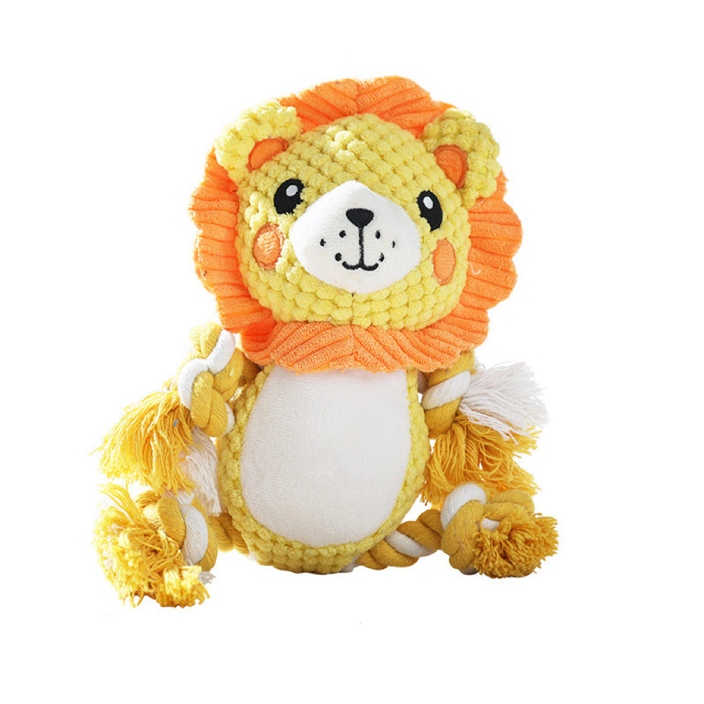 Dog Toy Durable Plush Lion