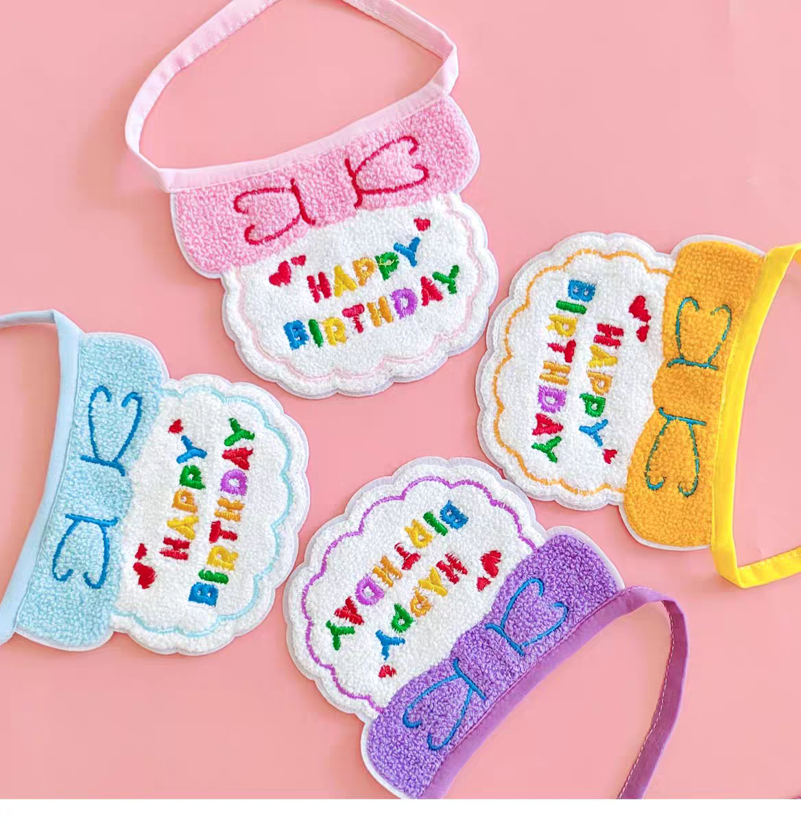 Pet Happy Birthday Bandana