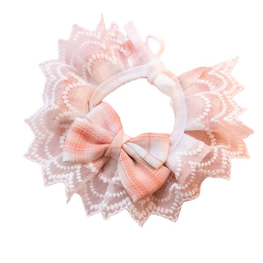 Cat Princess Bow Lace Collar
