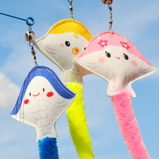 Cat Stingray Bouncing Toy