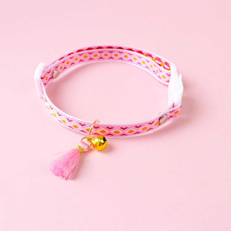 Cat Bohemia Woven Collar