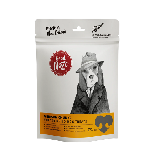 Good Noze Freeze-dried Venison Chunks 60g