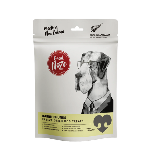 Good Noze Freeze-dried Rabbit Chunks 60g