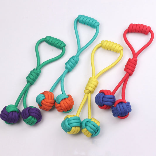 Dog Rope Toy Ball - Duo Ball