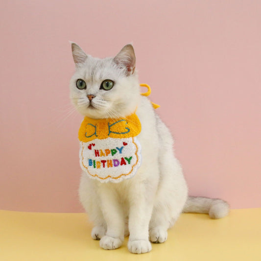 Pet Happy Birthday Bandana