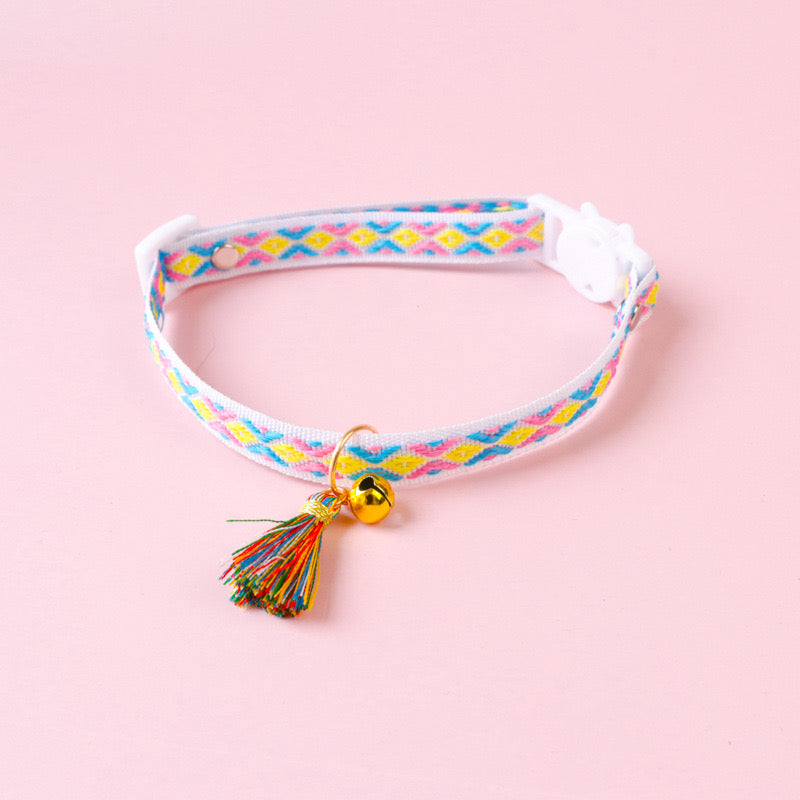 Cat Bohemia Woven Collar