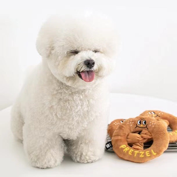 Dog Plush Toy - Pretzel