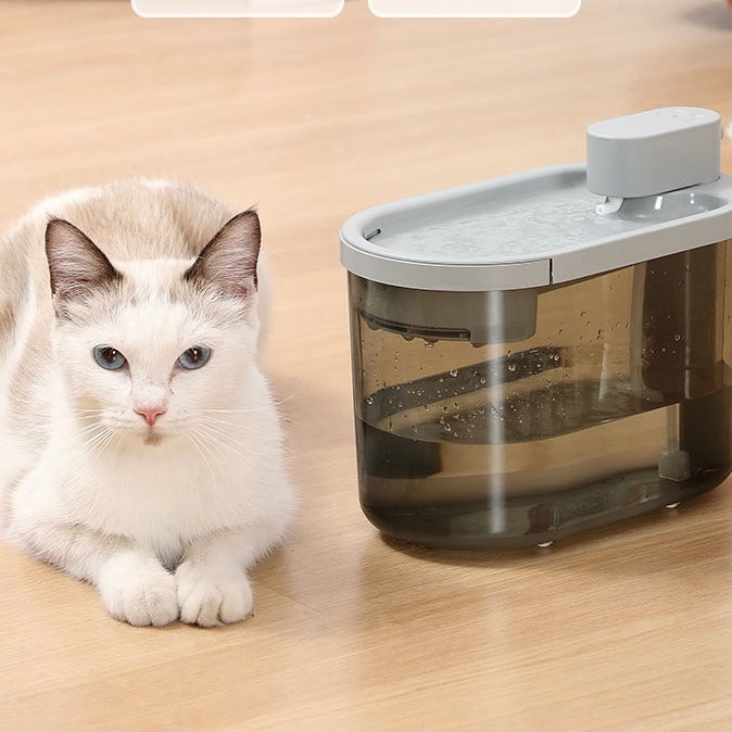 Pet Automatic Cordless Water Fountain with Smart Sensor