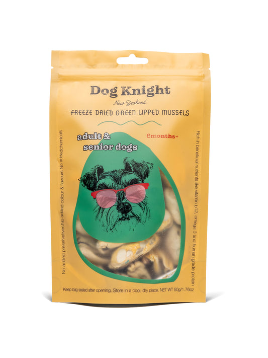 Dog Knight Pet Treats Freeze Dried Mussels 50g