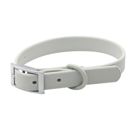 Dog Waterproof PVC Collar - Grey