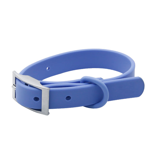 Dog Waterproof PVC Collar - Blue