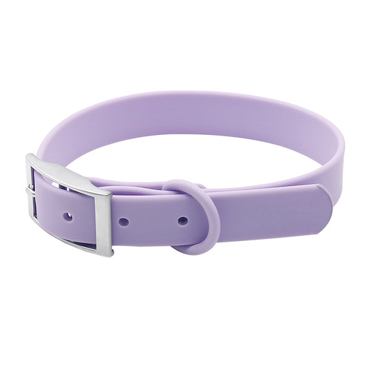 Dog Waterproof PVC Collar - Violet