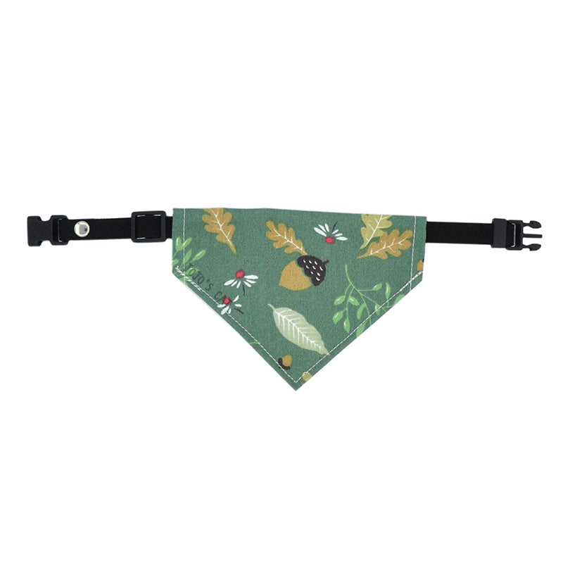 Cat Triangle Bandana - Autumn Chestnut